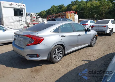 2017 Honda Civic Ex from USA, damaged, VIN 19XFC2F74HE001446